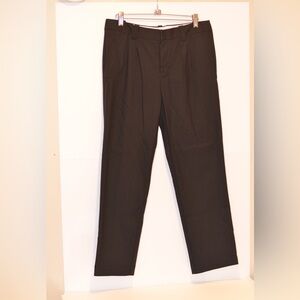 GAP Slip Cropped Black Stretch Work Pant Size 4